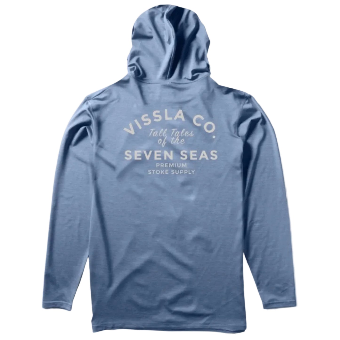 Vissla Twisted Eco Hooded Long Sleeved Top - Dusk Heather