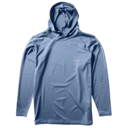 Vissla Twisted Eco Hooded Long Sleeved Top - Dusk Heather