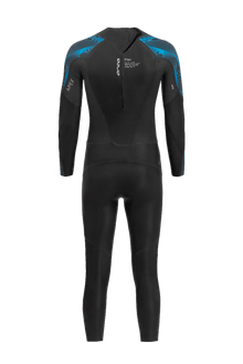 Orca Apex Flex Mens Swim Wetsuit - Black/Blue - Back