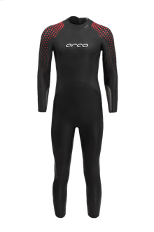 Orca Apex Float Mens Swim Wetsuit - Red Buoy - Front