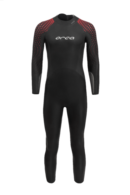 Orca Apex Float Mens Swim Wetsuit - Red Buoy - Front