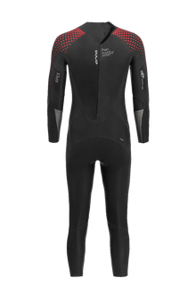 Orca Apex Float Mens Swim Wetsuit - Red Buoy - Back