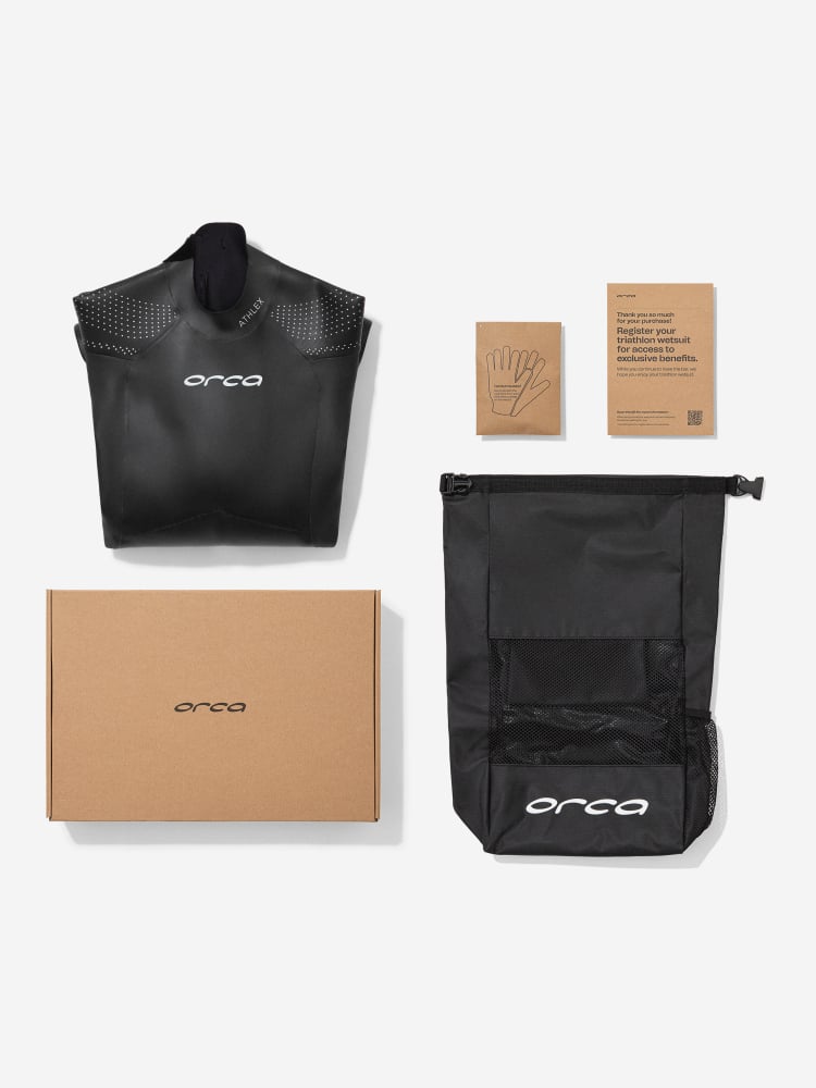 Orca Athlex Flow Men's Swim Wetsuit - Black