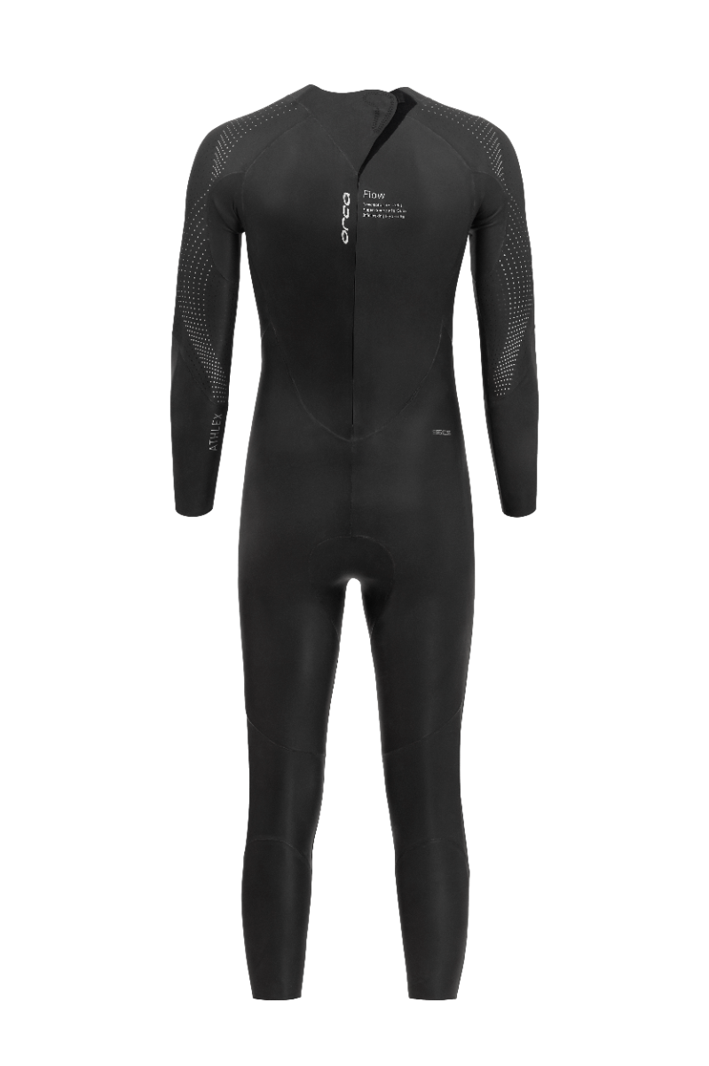 Orca Athlex Flow Mens Swim Wetsuit - Black - Back