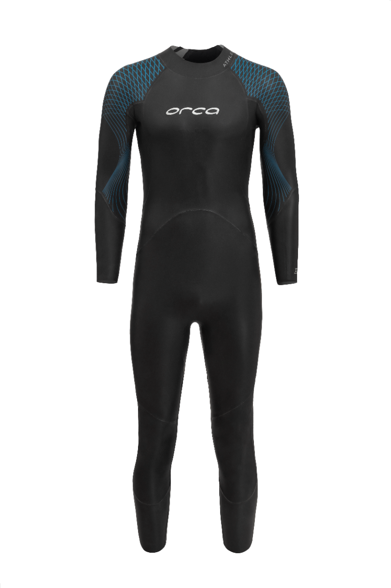 Orca Athlex Flex Mens Triathlon Wetsuit - Black - Front