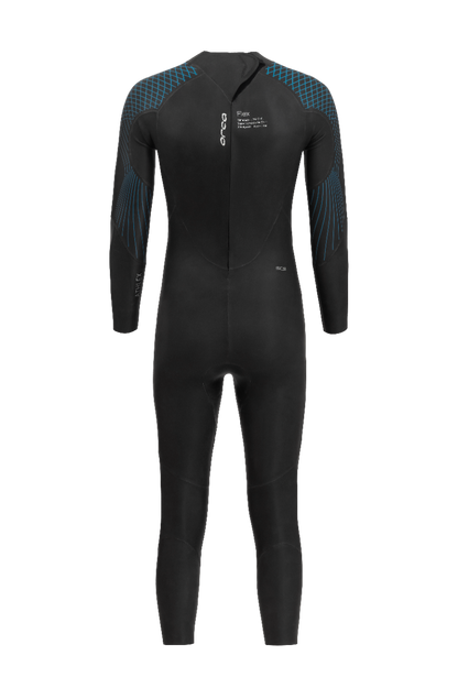 Orca Athlex Flex Mens Triathlon Wetsuit - Black - Back