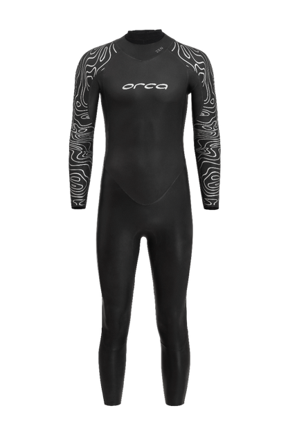 Orca Zen Mens 1 Piece Wetsuit - Black - front