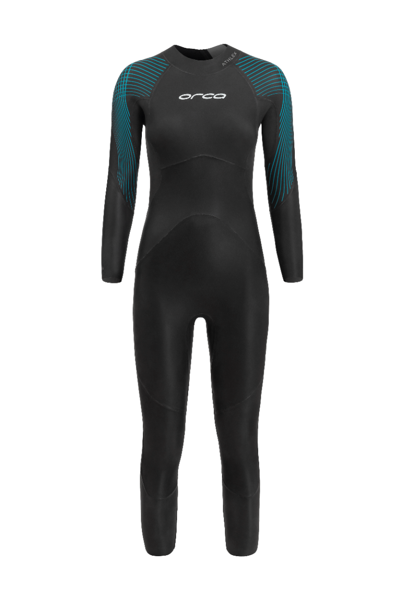 Orca Athlex Flex Womens Triathlon Wetsuit - Black - Front