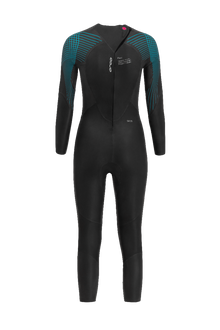 Orca Athlex Flex Womens Triathlon Wetsuit - Black - Back