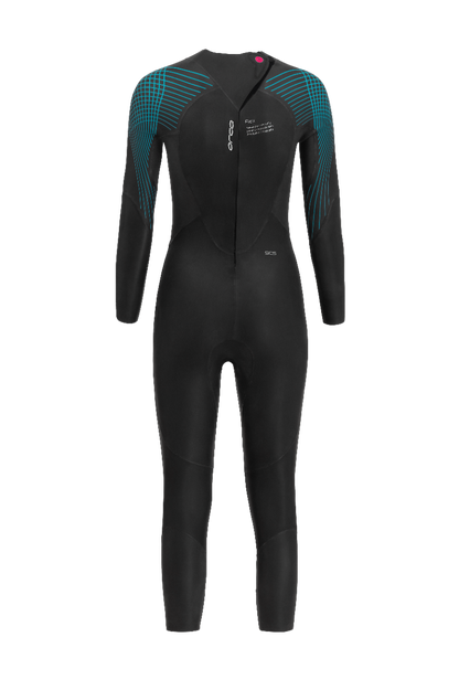 Orca Athlex Flex Womens Triathlon Wetsuit - Black - Back