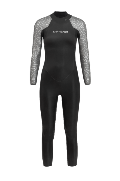 Orca Zen Womens 1 Piece Wetsuit - Black - Front