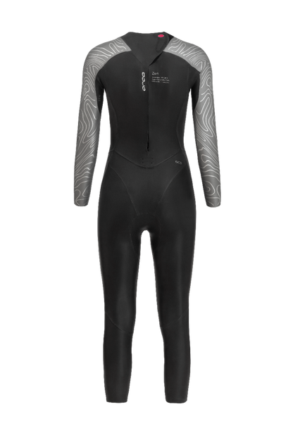 Orca Zen Womens 1 Piece Wetsuit - Black - Back