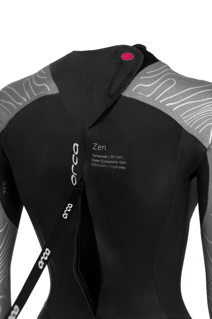 Orca Zen Womens 1 Piece Wetsuit - Black - Feature