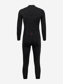 Orca Tango 4/3mm Mens Surf Wetsuit  - Black - Back
