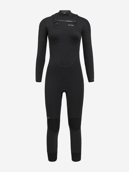 Orca Tango 4/3mm Womens Surf Wetsuit - Black - Front