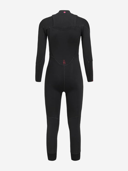 Orca Tango 4/3mm Womens Surf Wetsuit - Black - Back