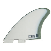 FCS II Modern Keel Performance Glass M-L Twin Fins in Natural/Alpine