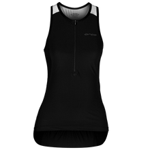 Orca Athlex Womens Sleeveless Top - White/Black - Front