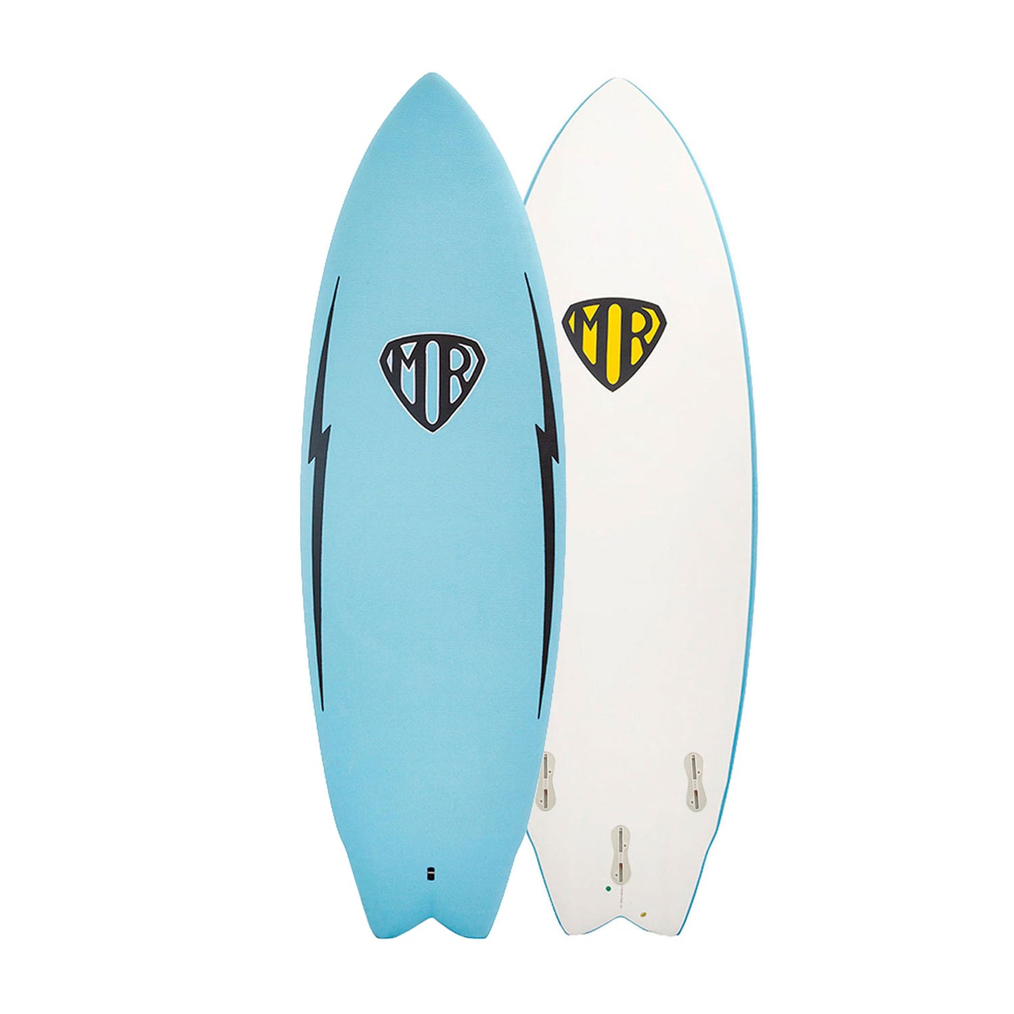 Ocean & Earth MR Ezi Rider Twin Fin Epoxy 5'6" Softboard - Blue