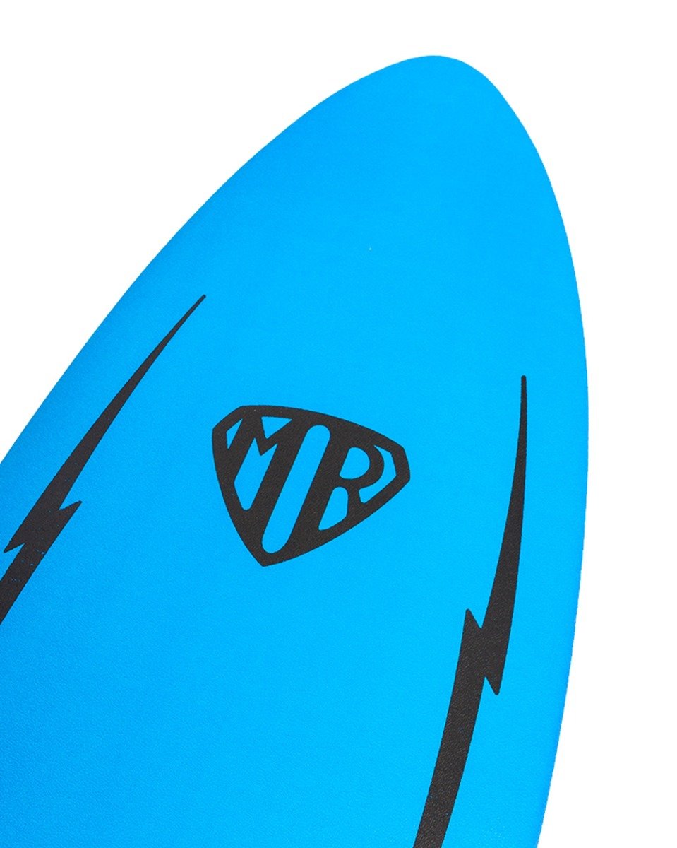 Ocean & Earth Mr Ezi Rider 6ft Twin Fin Foam Surfboard - Blue