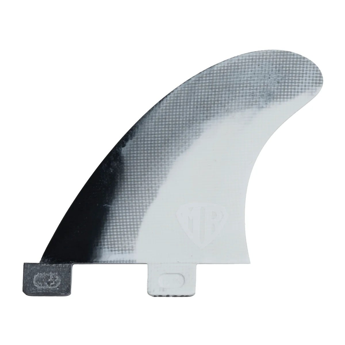 FCS MR Twin +1 PC M-L Fins - Black/White Swirl