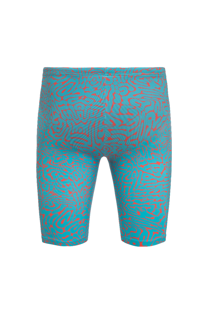 Orca Core Mens Jammer Swimsuit - Red Diploria