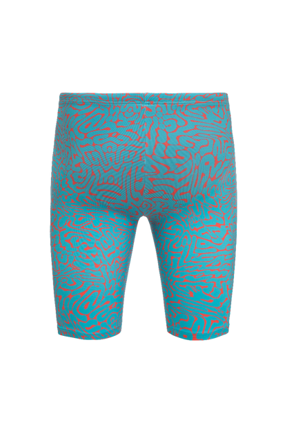 Orca Core Mens Jammer Swimsuit - Red Diploria