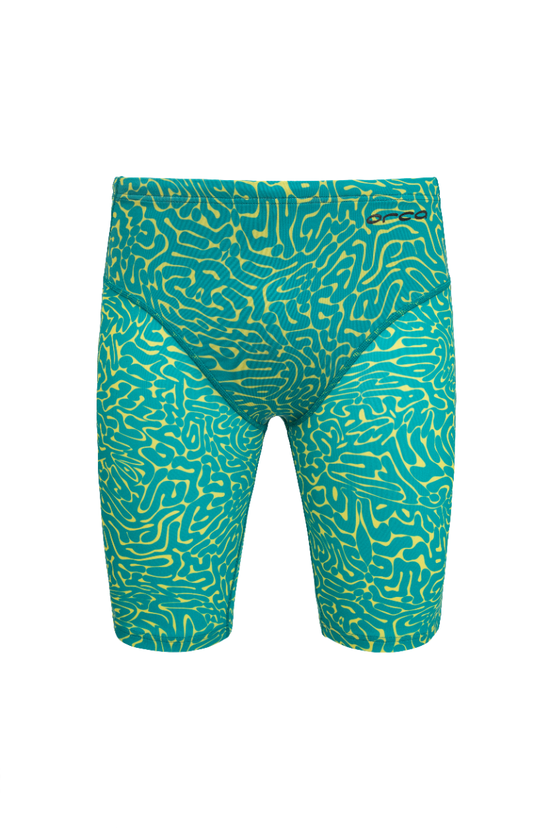 Orca Core Mens Jammer Swimsuit - Yellow Diploria