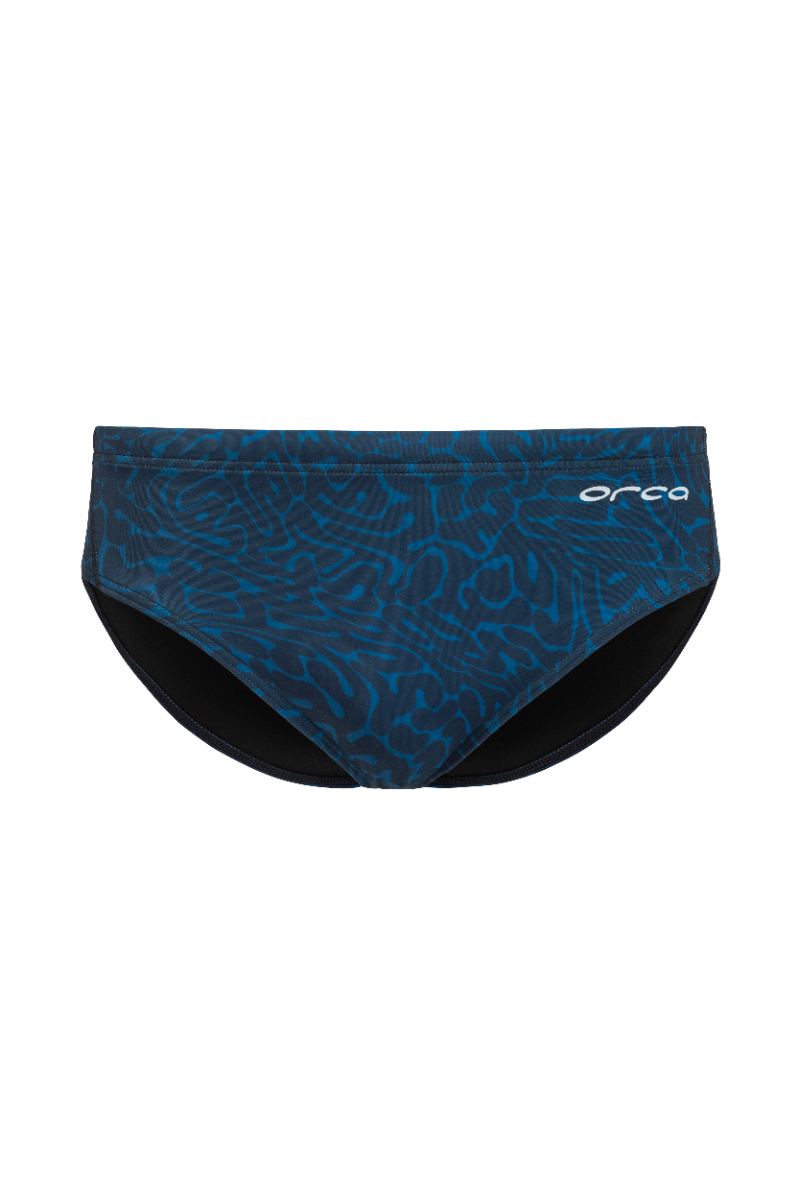 Orca Core Mens Swimsuit Briefs - Blue Diploria
