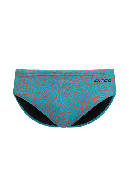 Orca Core Mens Swimsuit Briefs - Red Diploria