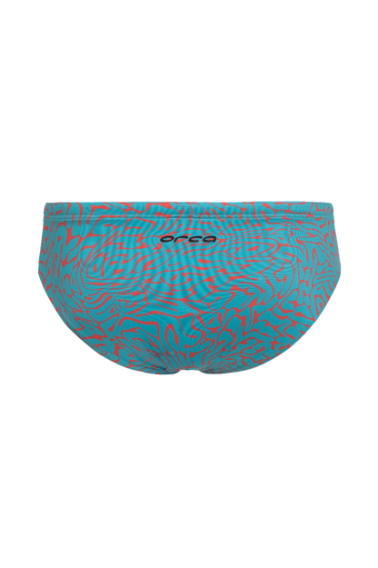 Orca Core Mens Swimsuit Briefs - Red Diploria