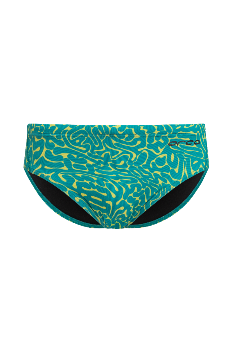 Orca Core Mens Swimsuit Briefs - Yellow Diploria