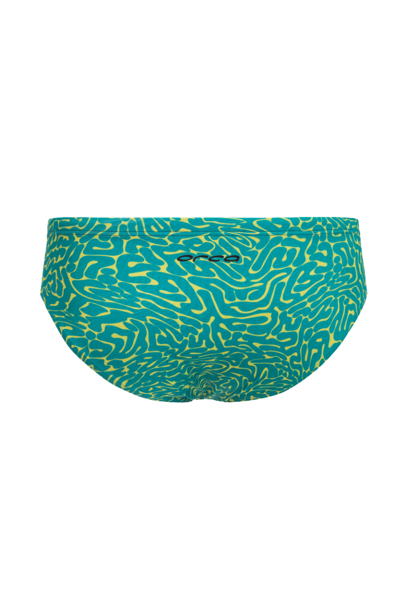 Orca Core Mens Swimsuit Briefs - Yellow Diploria