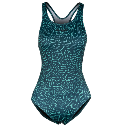 Orca Core One Piece Women Swimsuit - Green Diploria