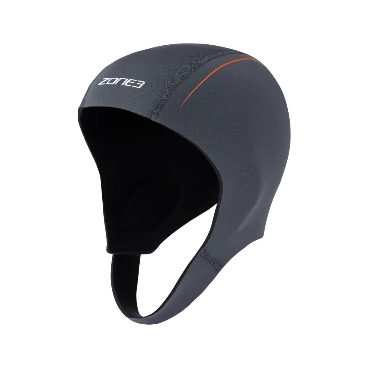 ZONE3 Active-Flex 3mm Swim Cap in Grey