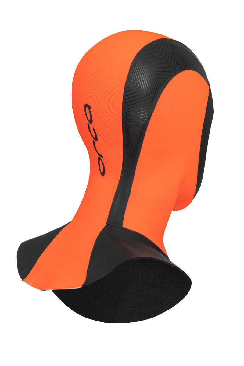 Orca Open Water Unisex Neoprene Hood - Orange