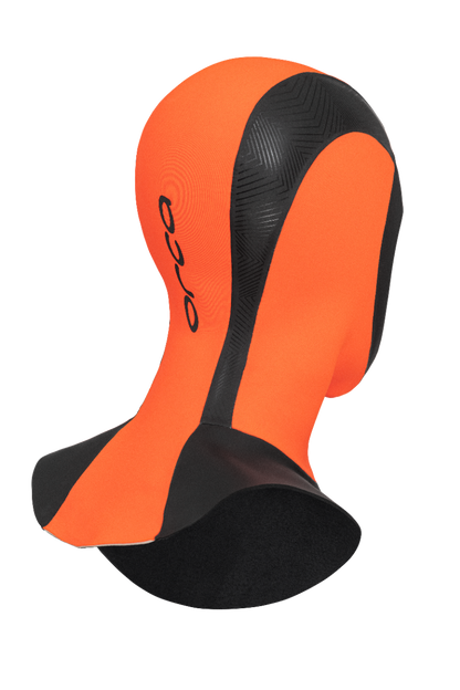 Orca Open Water Unisex Neoprene Hood - Orange