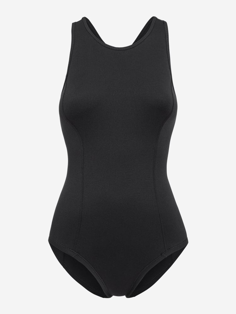 Orca Neoprene 1.5mm One Piece Women's Swimsuit - Black