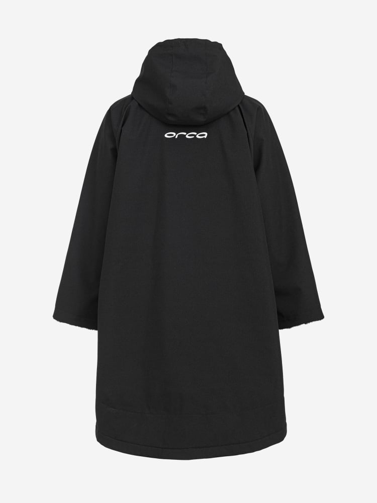 Orca Thermal Parka Changing Robe - Black