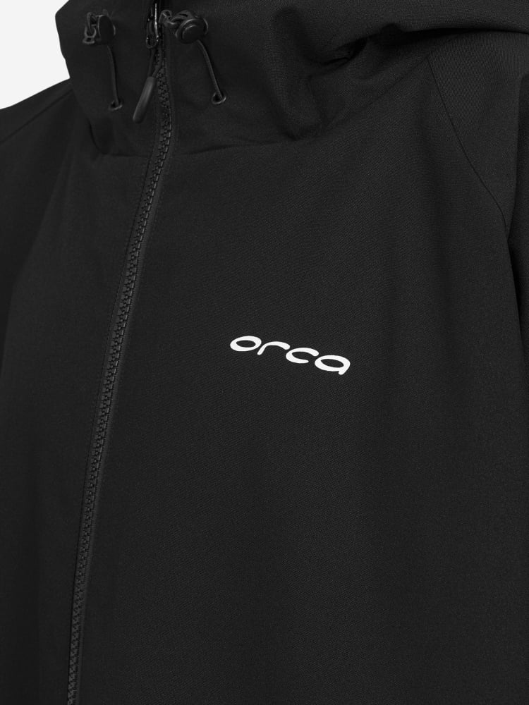 Orca Thermal Parka Changing Robe - Black