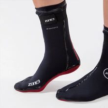 ZONE3 Neoprene Heat-Tech Warmth Swim Socks - Black