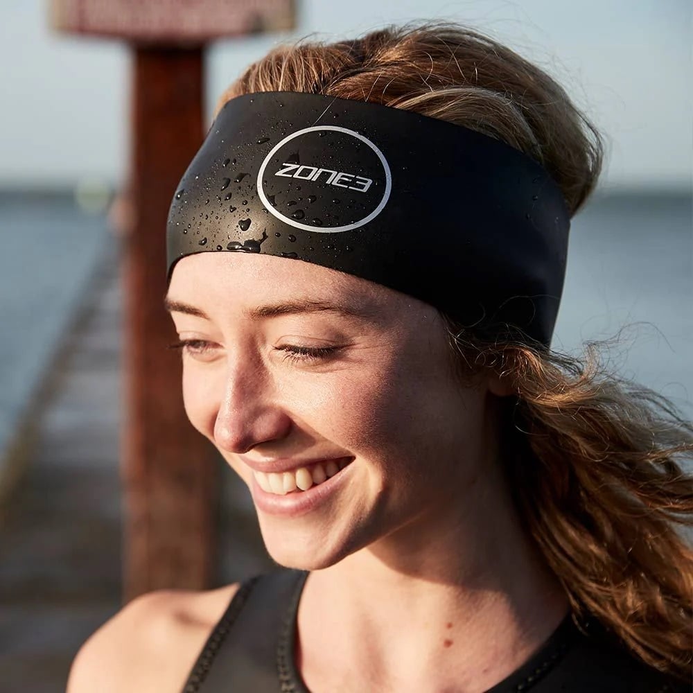 ZONE3 Neoprene Headband - Black