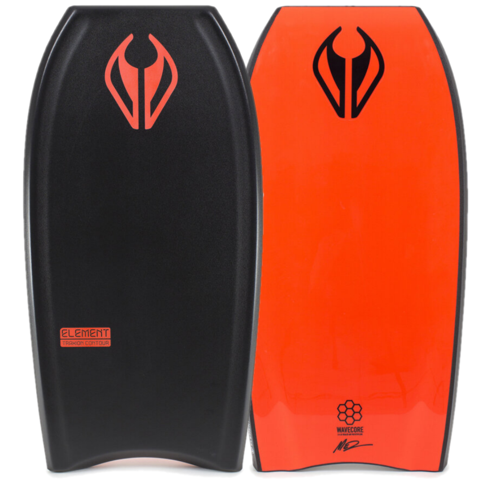 NMD Element PE Bodyboard - Black/Red