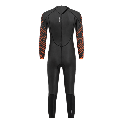 Orca Vitalis Breastroke Mens Openwater Wetsuit - Black/Orange