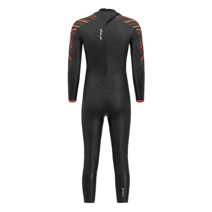 Orca Vitalis Thermal Men's Openwater Swim Wetsuit 2026 - Black/Orange