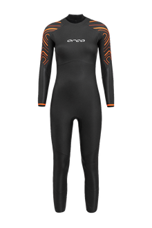 Orca Vitalis Thermal Womens Openwater Wetsuit  - Black/Orange