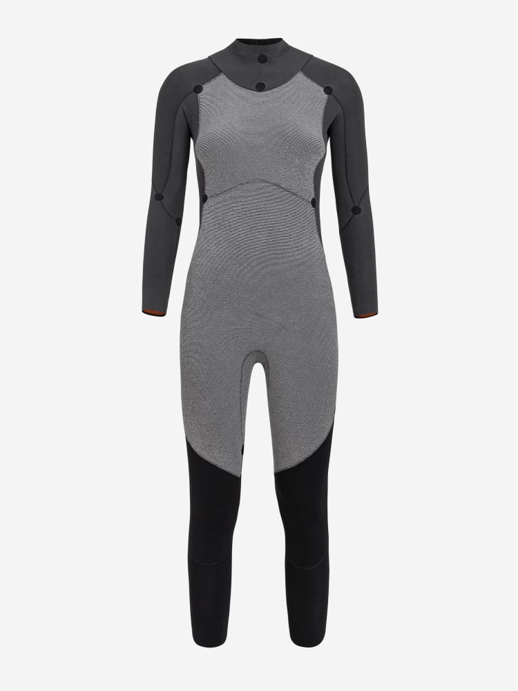 Orca Vitalis Thermal Women's Openwater Wetsuit 2026 - Black/Orange