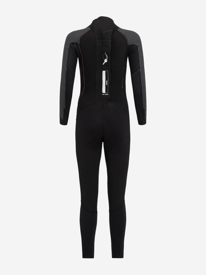 Orca Vitalis Squad Hi-Vis 2/5mm Junior Openwater Wetsuit 2025 - Orange/Black