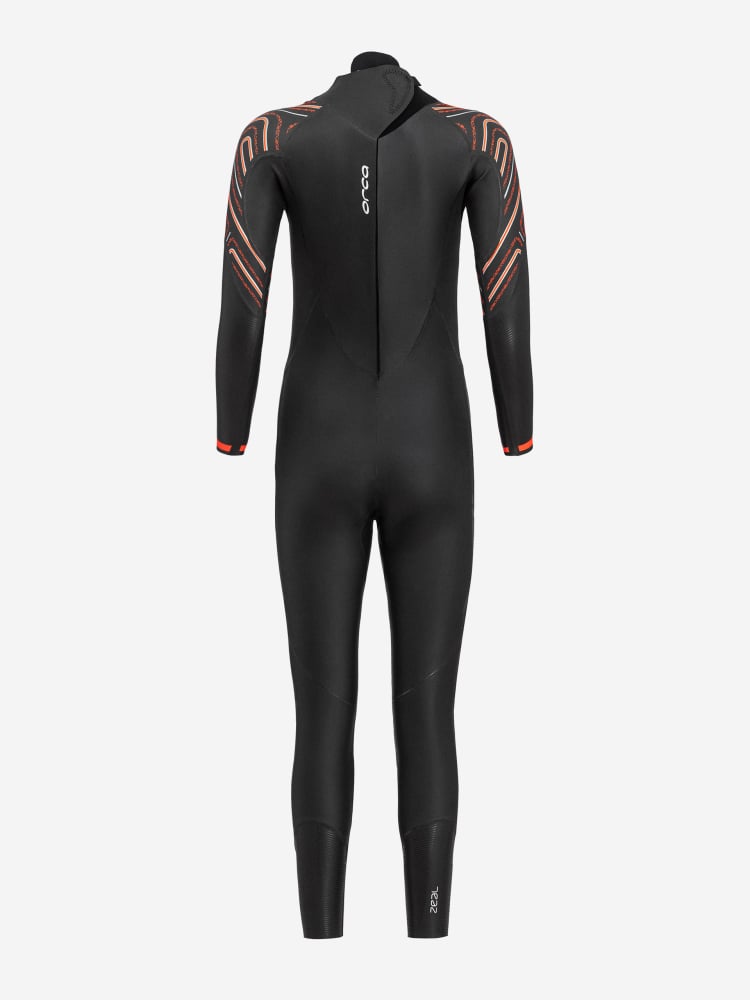 Orca Zeal Squad 4mm Junior Openwater Wetsuit 2025 - Black/Orange