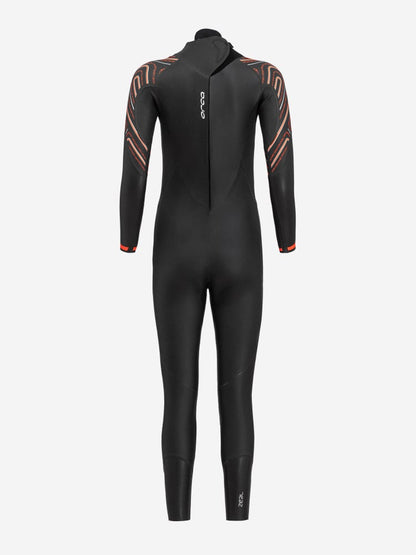 Orca Zeal Squad 4mm Junior Openwater Wetsuit 2025 - Black/Orange